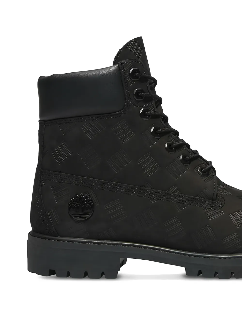 Timberland 6 laarzen met reliëf Zwart
