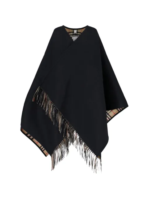 Burberry Cape mit Karomuster