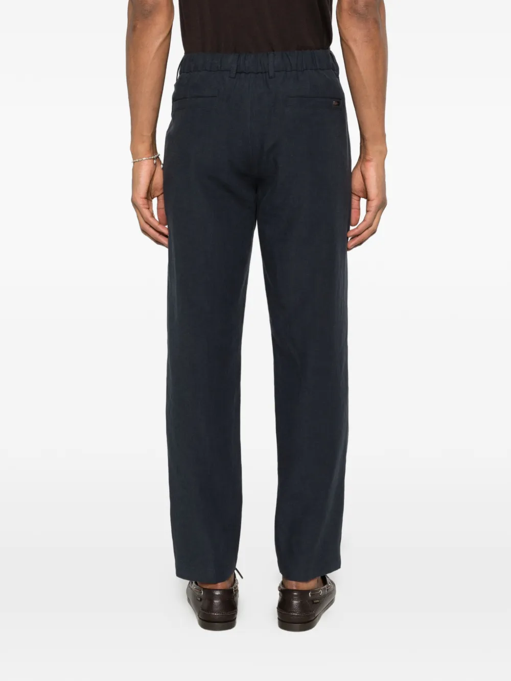 Herno Plooibroek met knoop Blauw