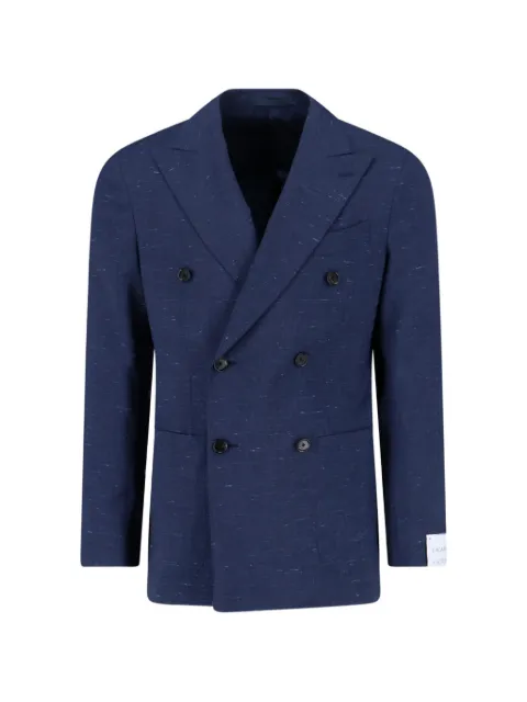 Caruso double-breasted blazer