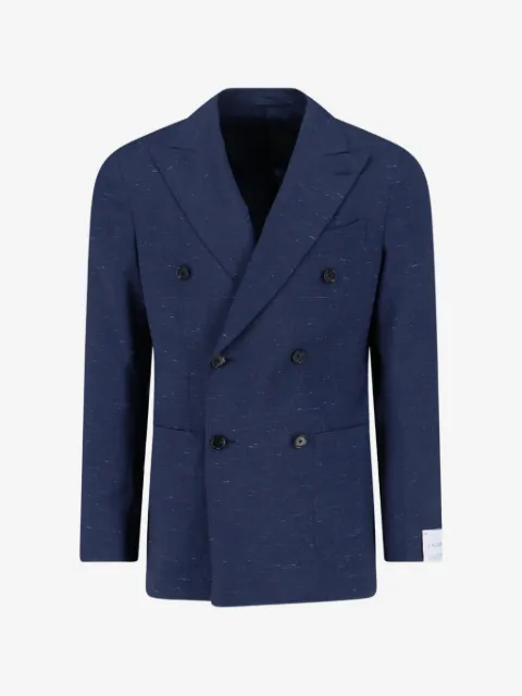 Caruso Blazer com abotoamento duplo