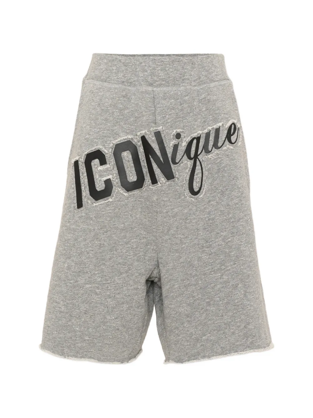 DSQUARED2 KIDS logo-print shorts - Grigio
