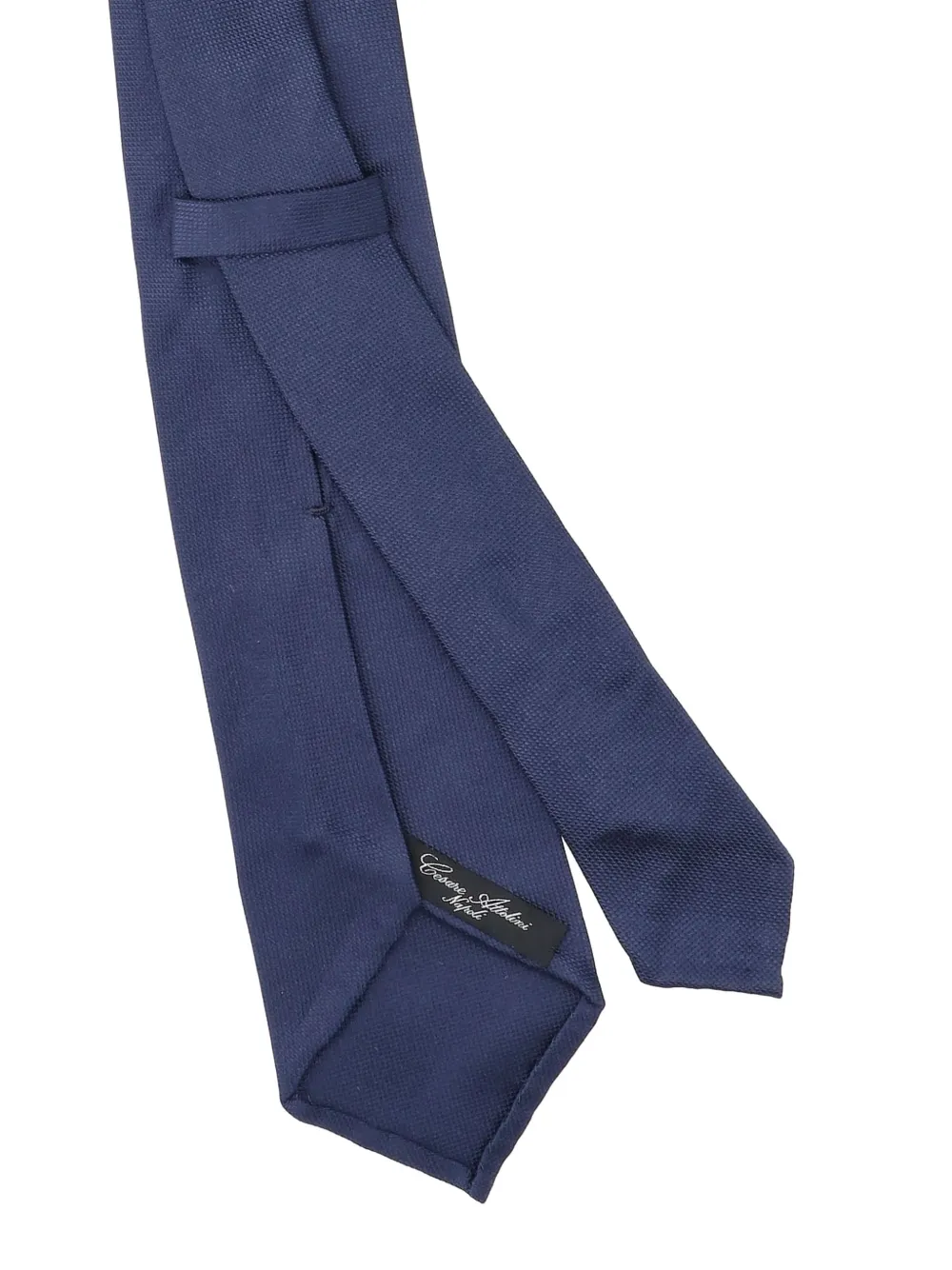  Cesare Attolini Pointed Tie - Blue 