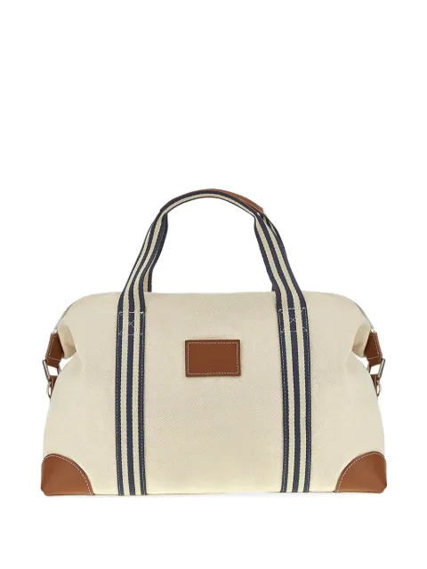 Paul & Shark stripe-detail holdall