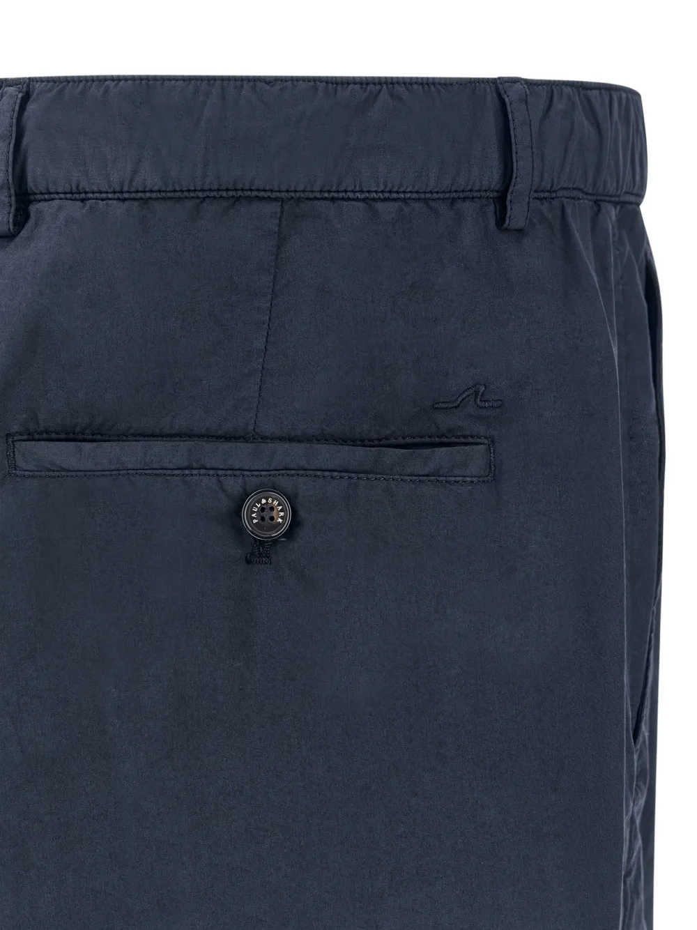 Paul & Shark Ultralight poplin chino trousers Blauw