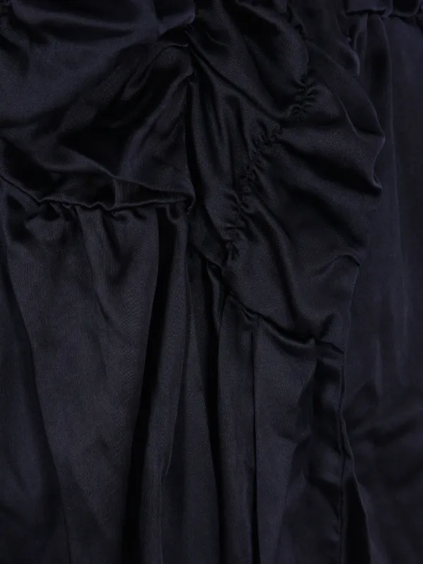 Comme Des Garçons ruffled-detail Midi Dress | Blue | FARFETCH ZA