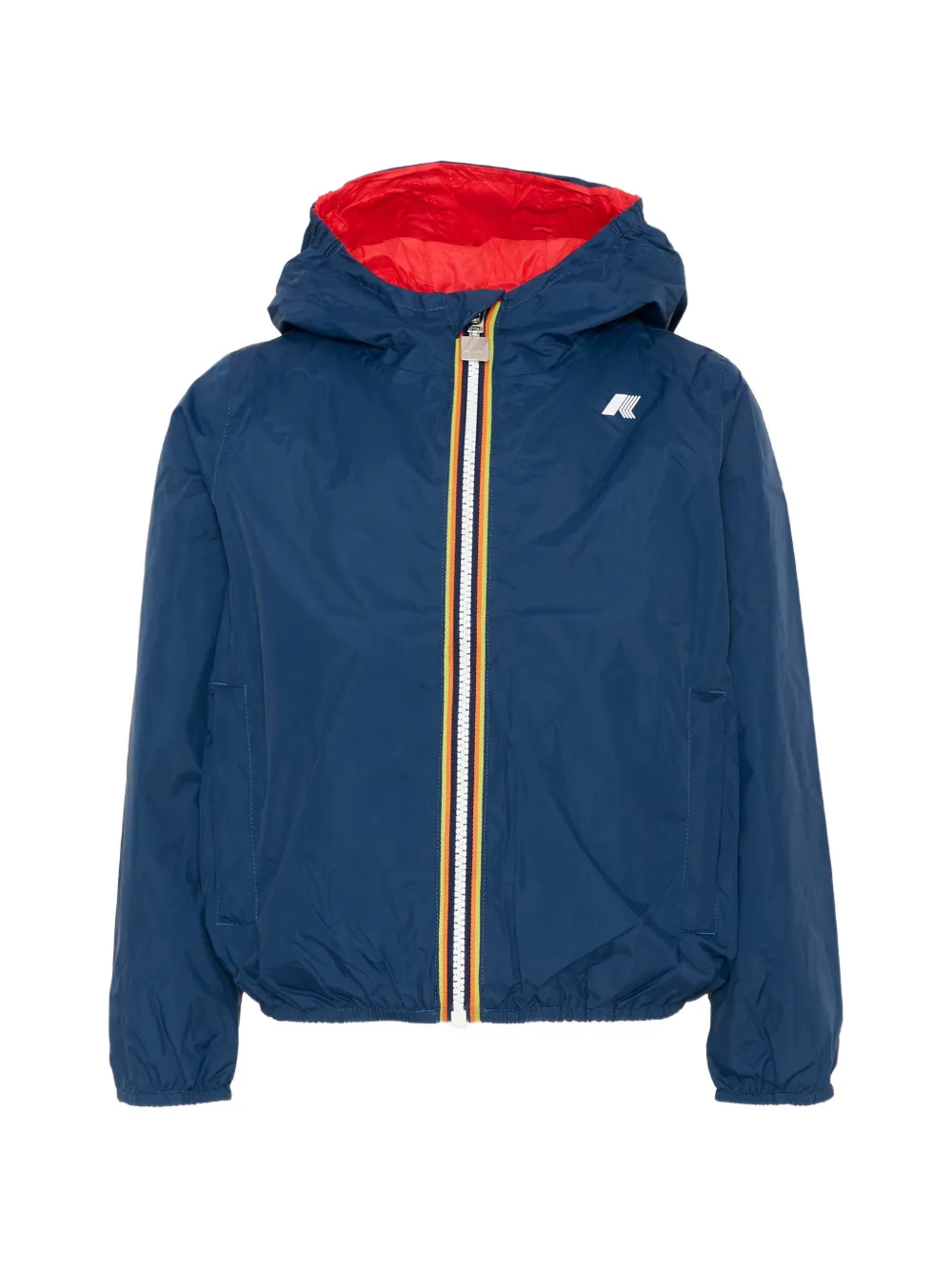 K Way Kids P. Jake Plus.2 reversible jacket - Blu