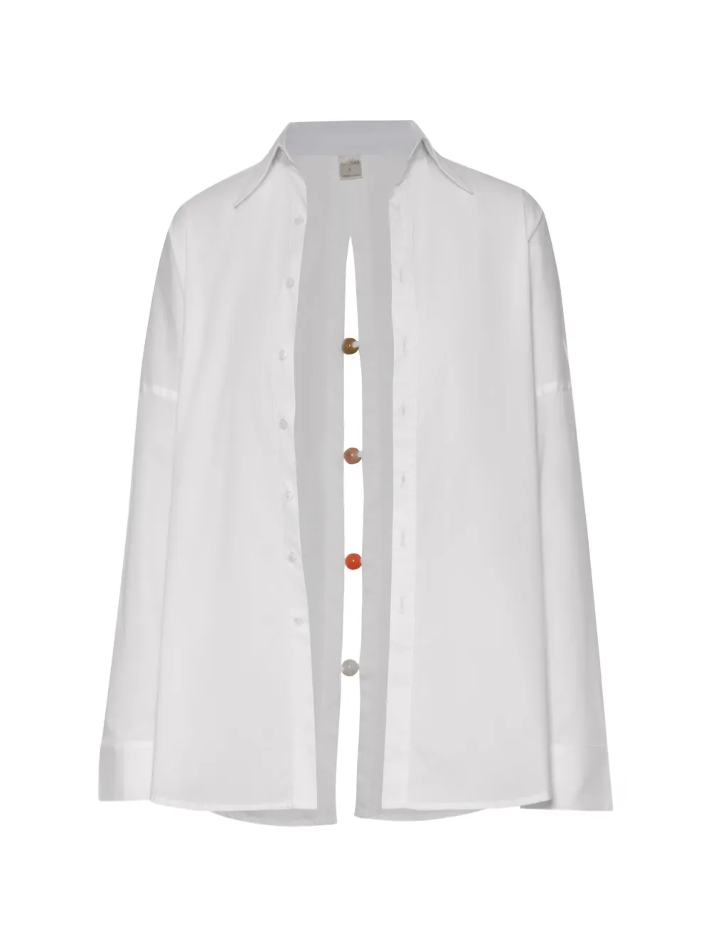 Baobab Camicia Wayra con spacco posteriore - Bianco
