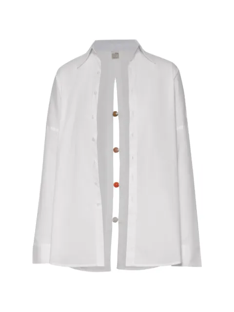 Baobab Wayra resin-stones back-slit shirt