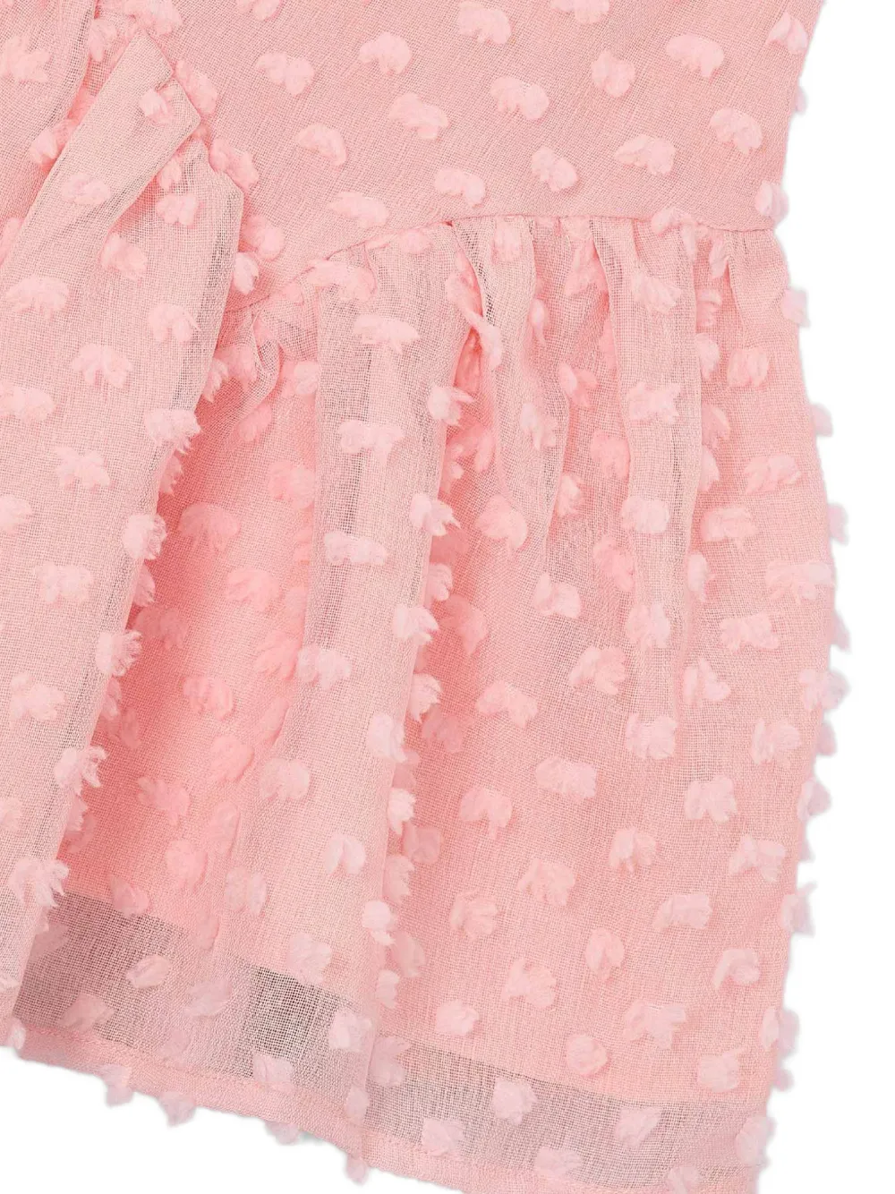 Mayoral Plumeti jurk met ruches Roze