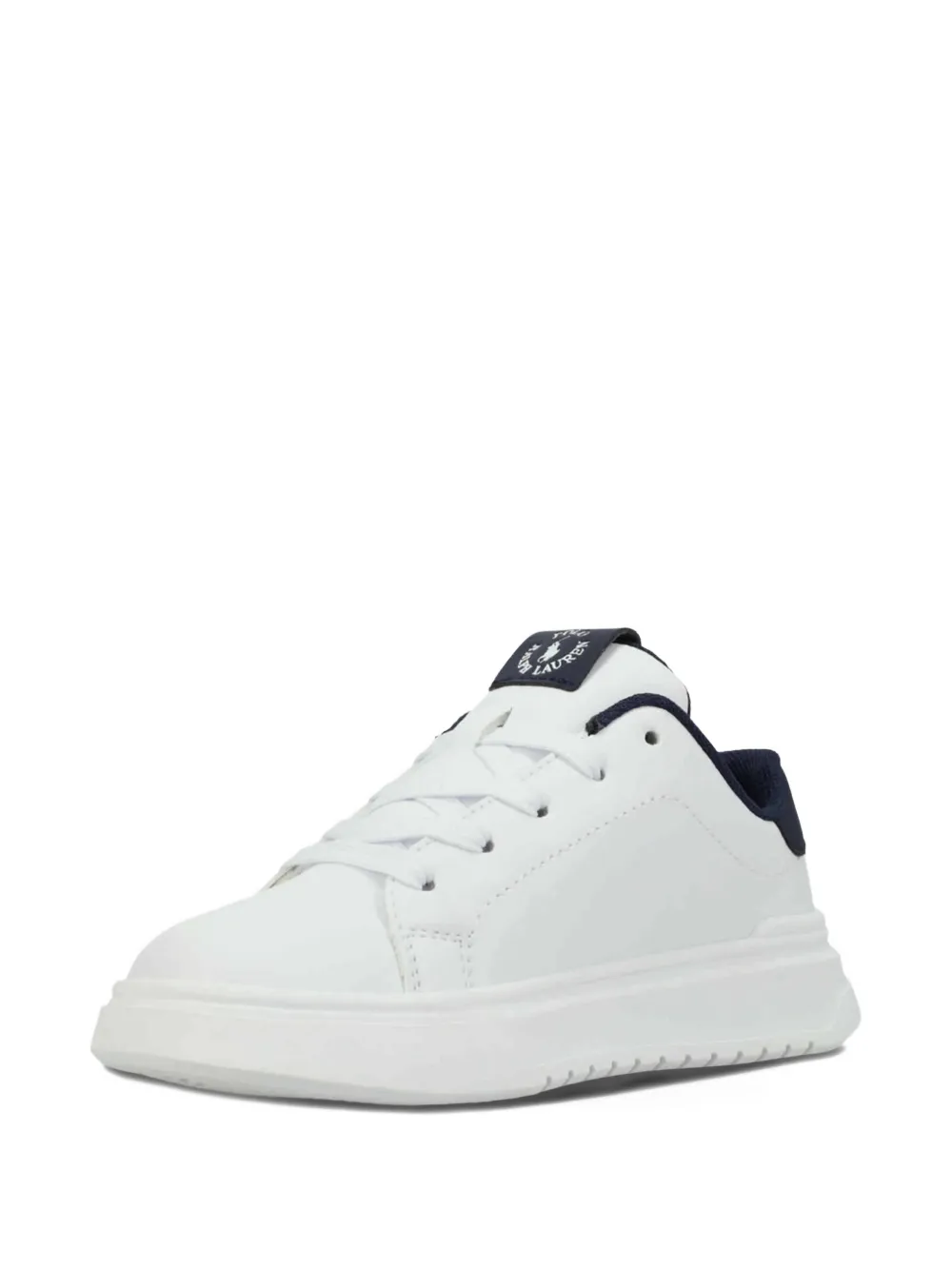 POLO RALPH LAUREN KIDS Heritage Court Super sneakers - Bianco