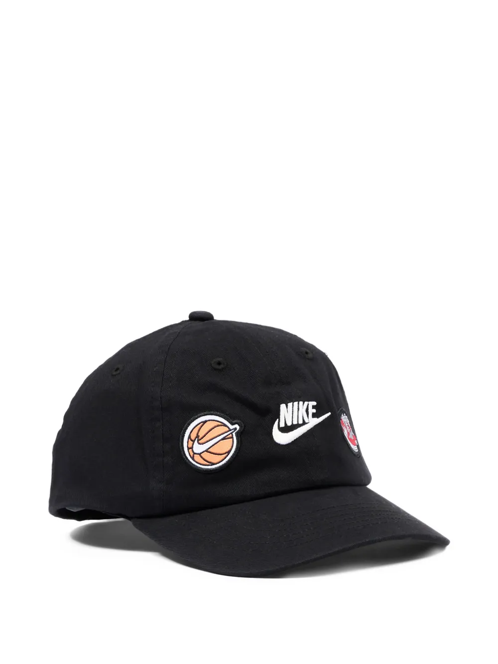  Nike Kids Appliqué Baseball Cap - Black 