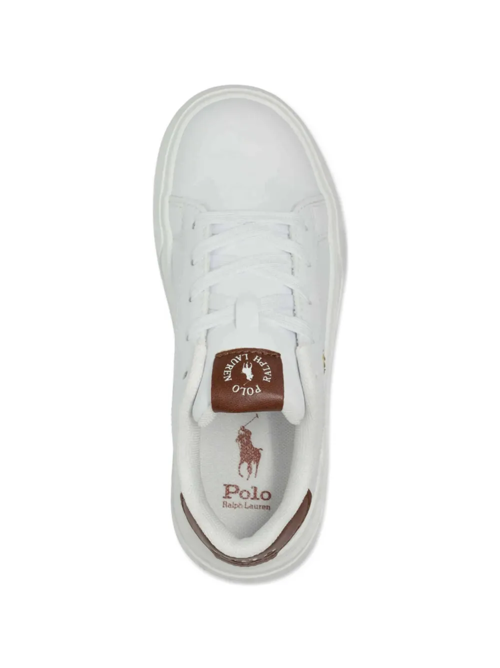 POLO RALPH LAUREN KIDS Heritage Court Super sneakers Wit