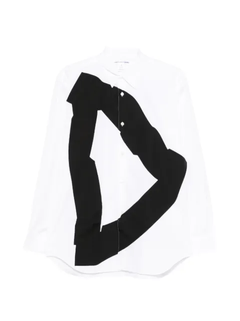 Comme Des Garçons Shirt abstract-print shirt