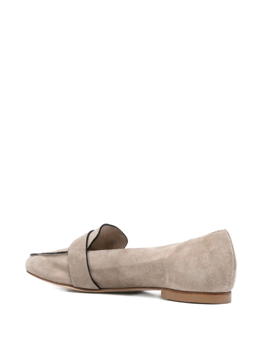 Anna F. Loafers met geknoopt detail Beige