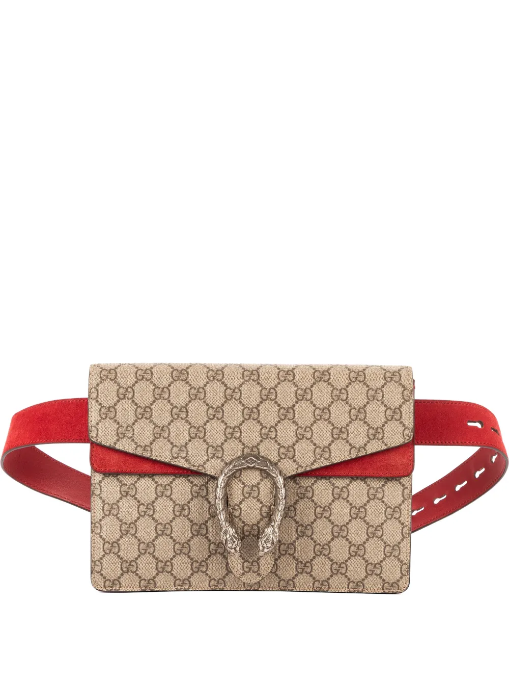 Gucci Pre-Owned small Dionysus GG Supreme belt bag - Toni neutri