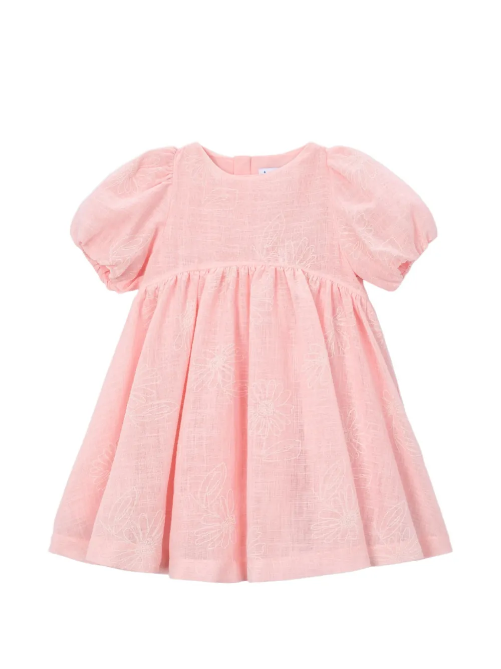 Mayoral Abito con maniche a palloncino - Rosa