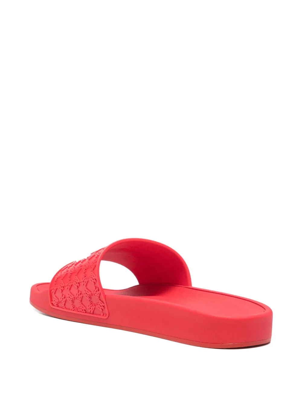 AMIRI MA Quad logo-detail flip flops Rood
