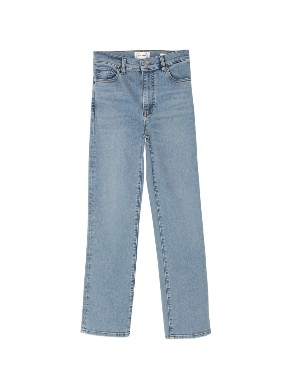 FRAME button-fastening straight jeans - Blu