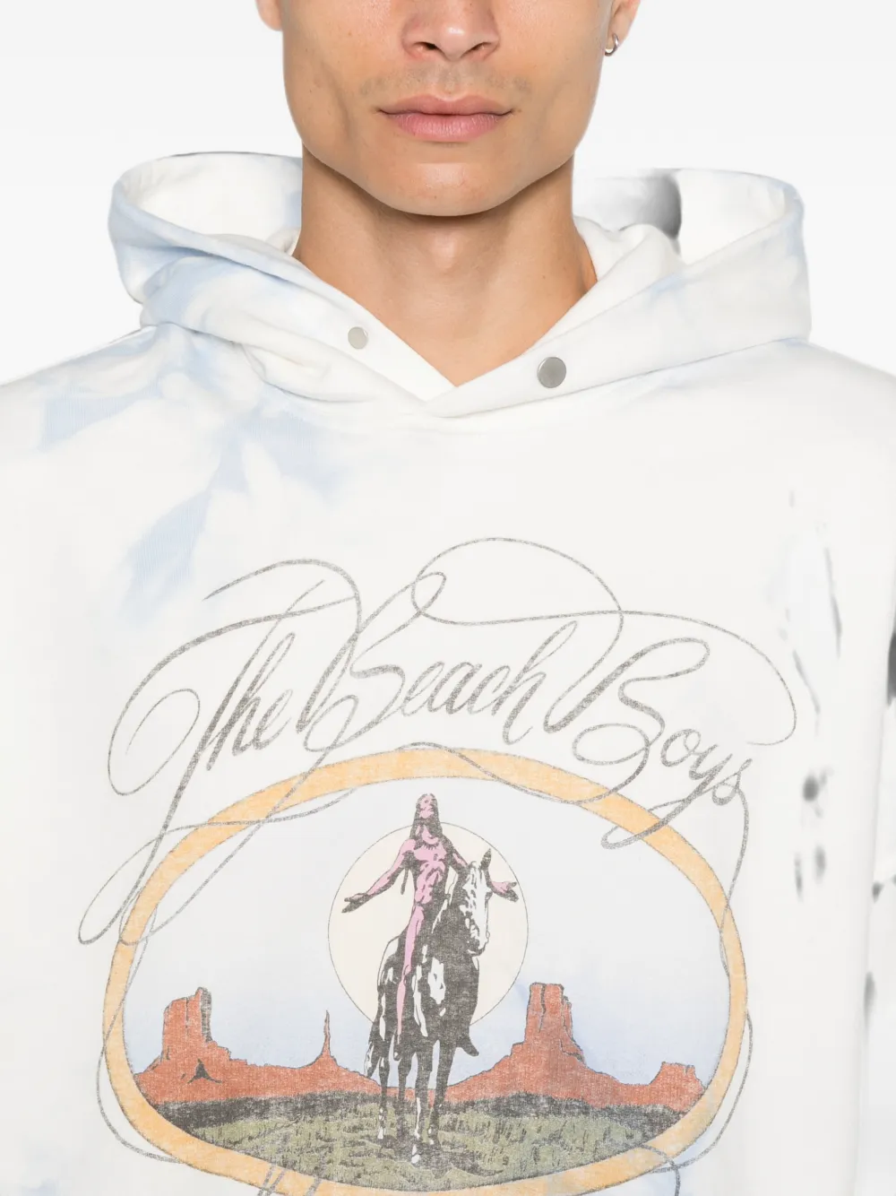 Represent Beach Boys hoodie met grafische print Wit