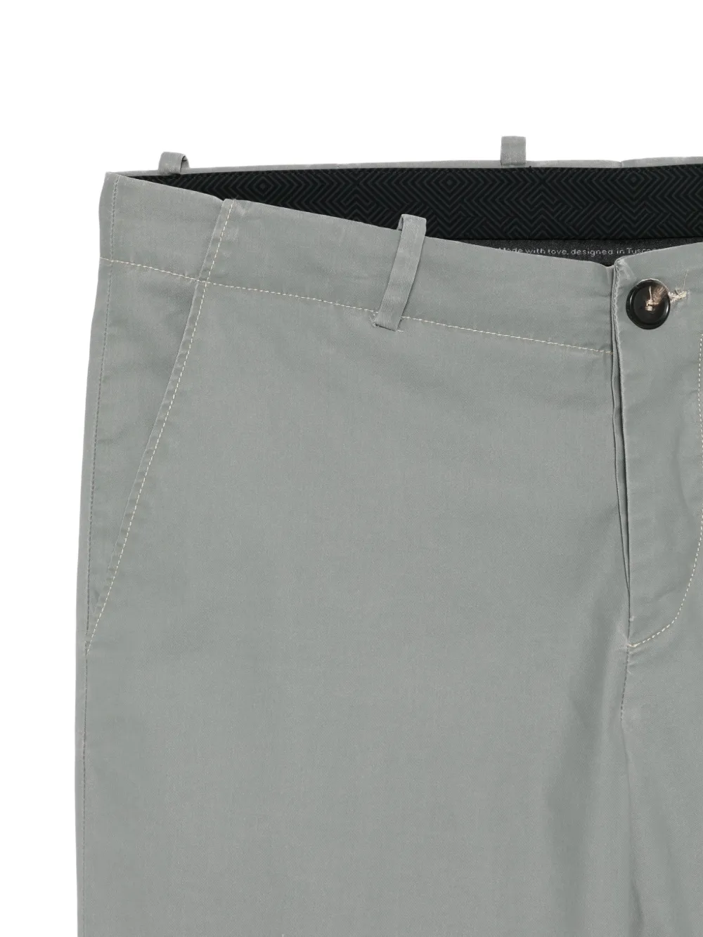 RRD Marina broek met riemlussen Grijs