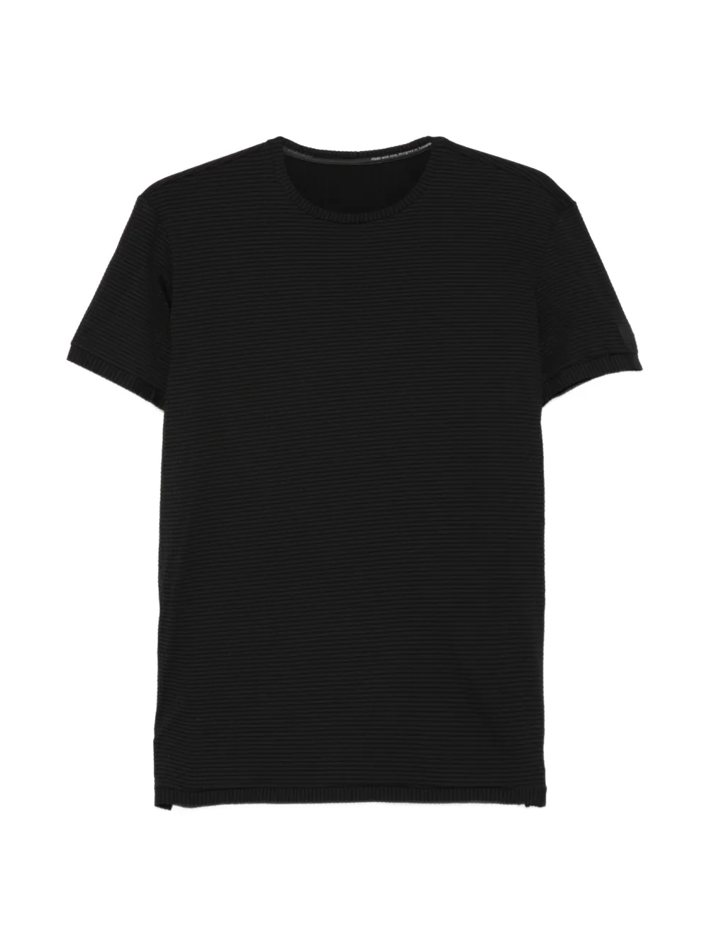 RRD textured T-shirt - Schwarz