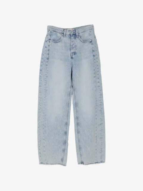 Free People button-fastening jeans
