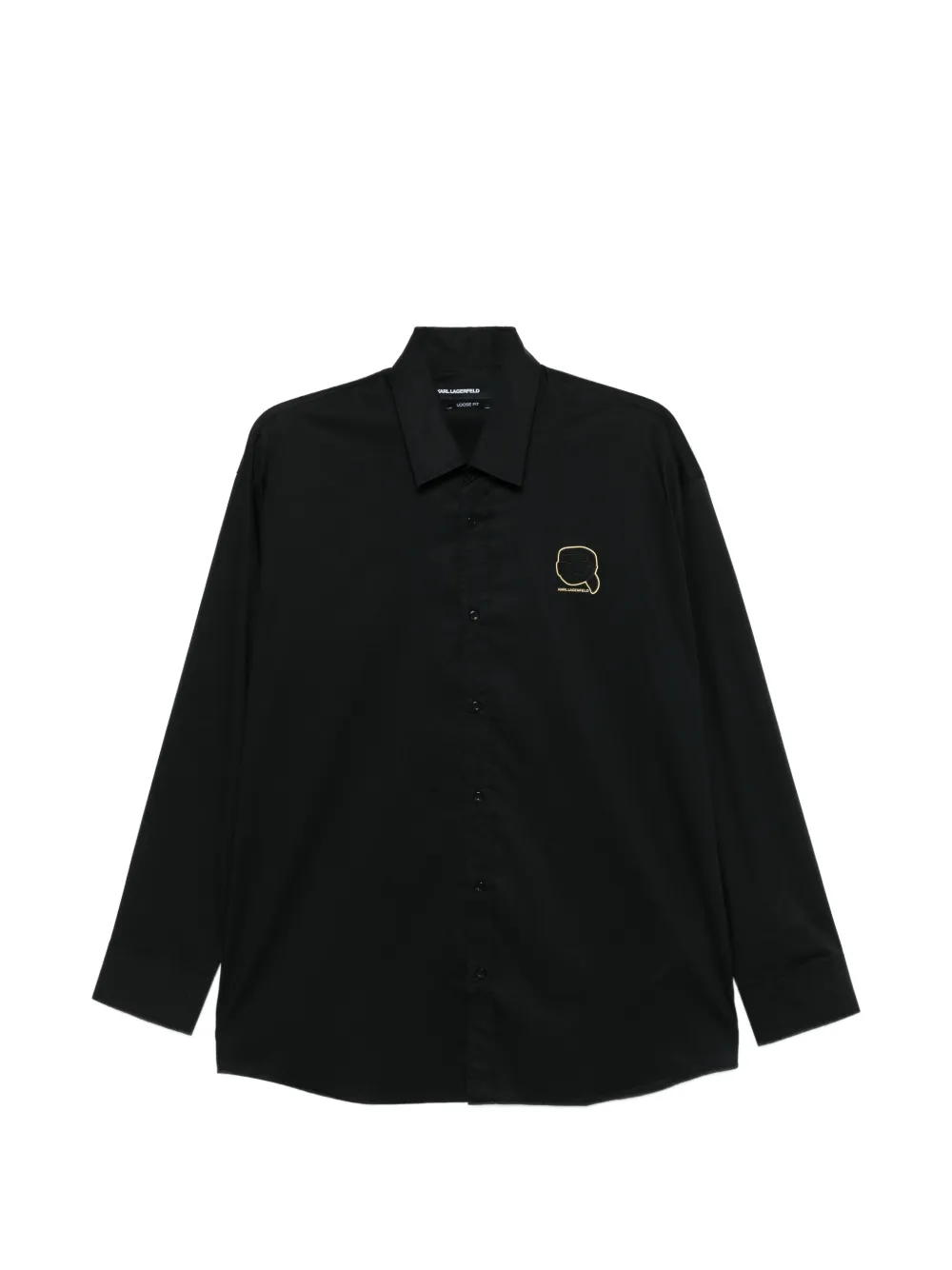 Karl Lagerfeld logo shirt - Nero