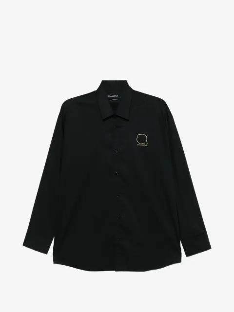 Karl Lagerfeld camisa con logo
