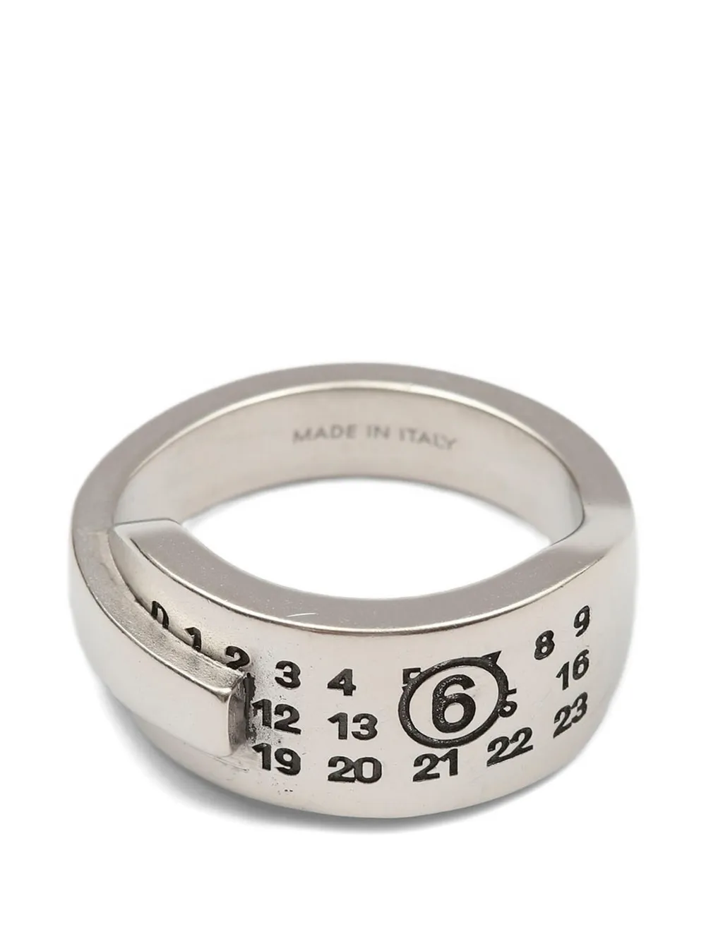 MM6 Maison Margiela MM6 ring - Argento