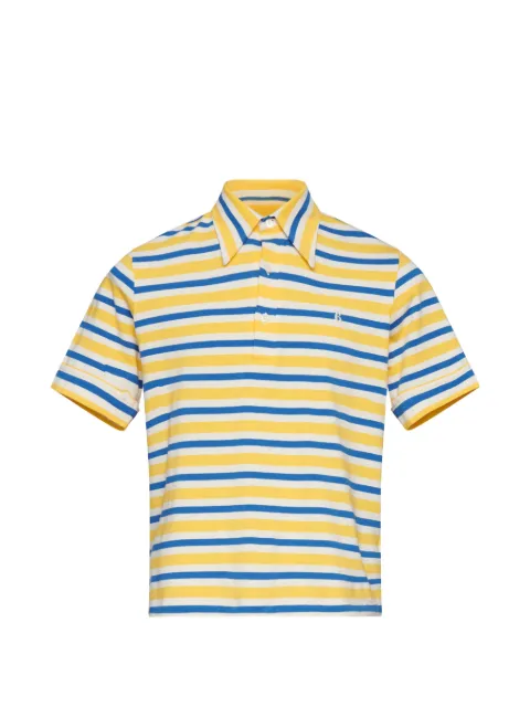 MM6 Maison Margiela striped short-sleeve polo shirt