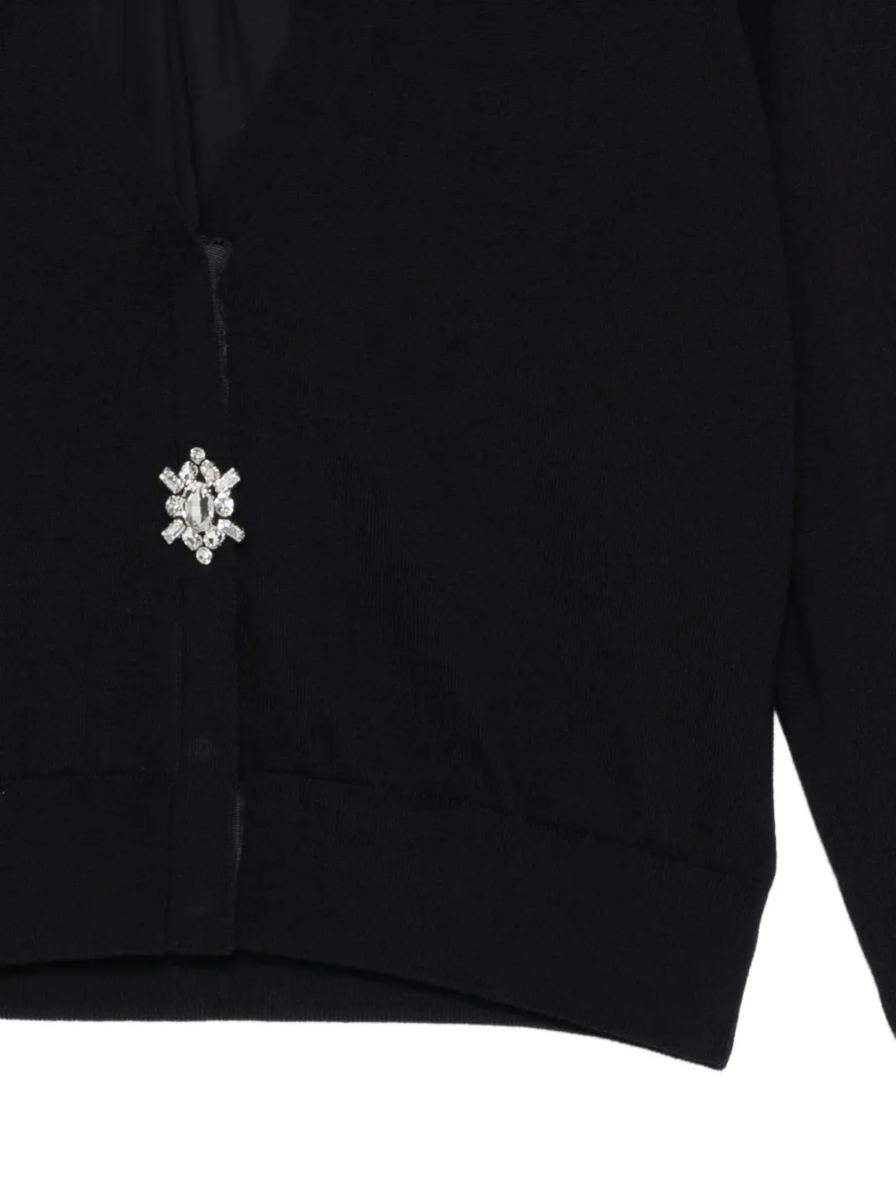  Liu Jo Crystal-embellishment Cardigan - Blue 