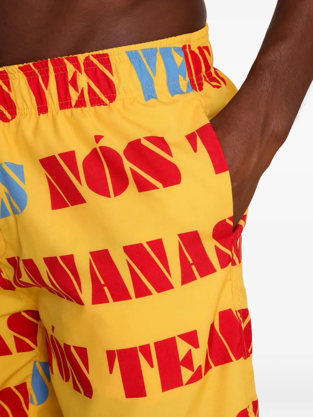 Amir Slama Bermuda shorts Geel