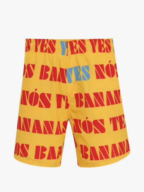 Amir Slama bermudas estampadas