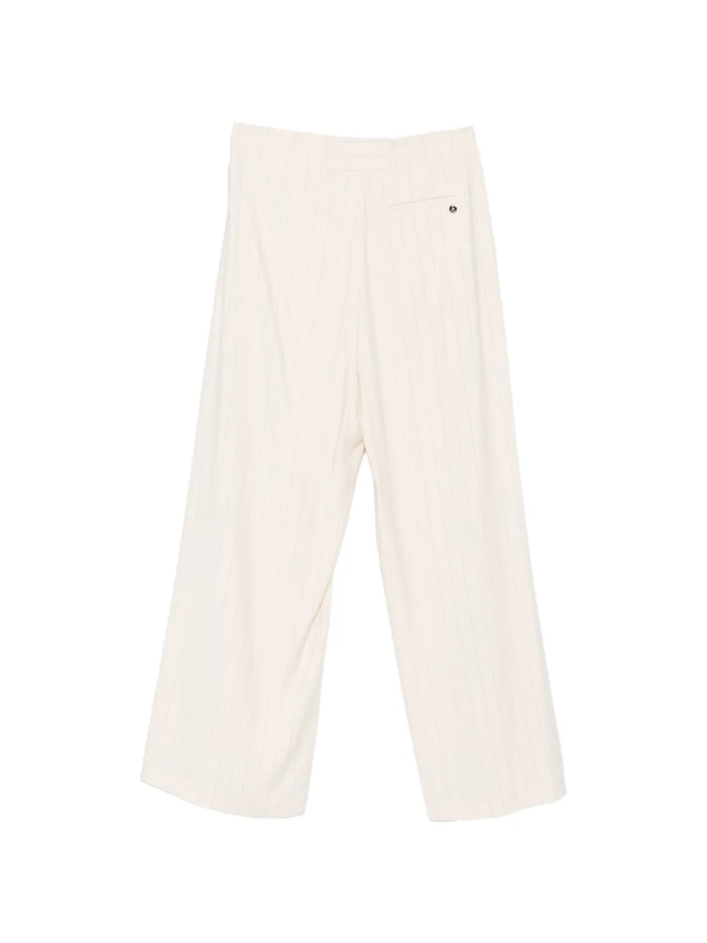 Liu Jo Stripe-pattern Trousers - Neutrals 