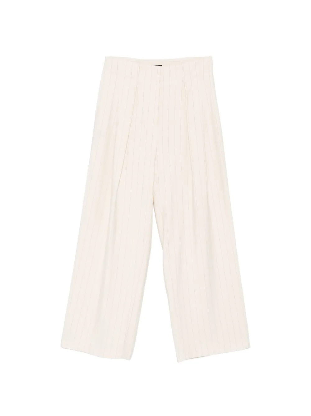 LIU JO stripe-pattern trousers - Nude