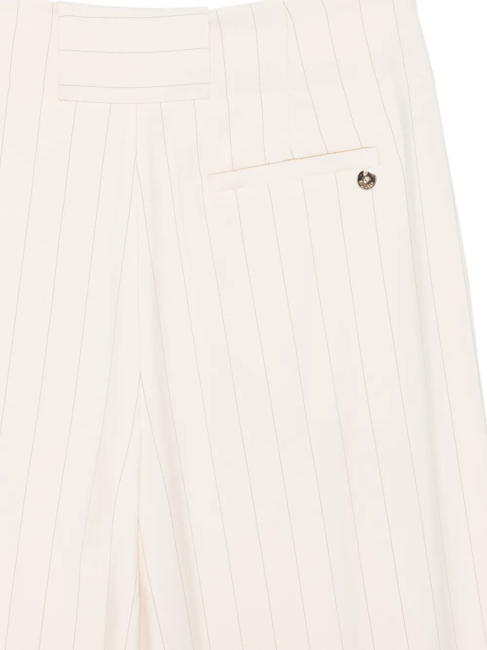  Liu Jo Stripe-pattern Trousers - Neutrals 