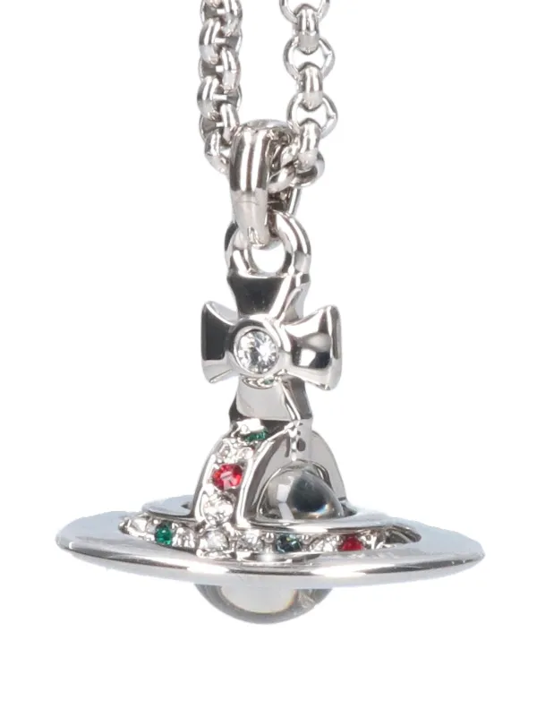 Vivienne Westwood Orb Pendant Necklace | Silver | FARFETCH