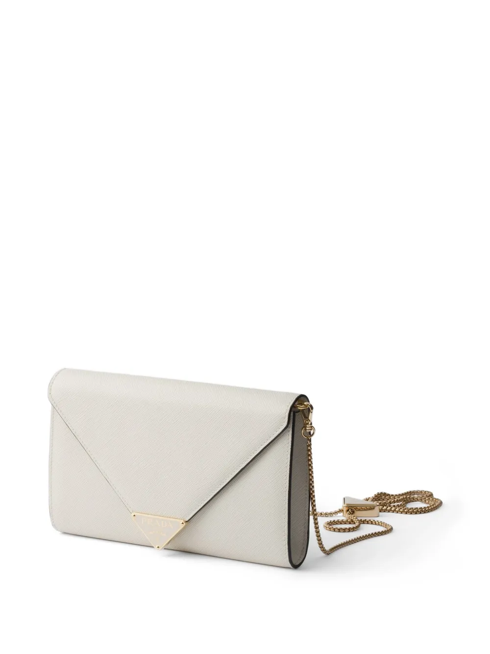  Prada Mini Saffiano Leather Bag - Grey 
