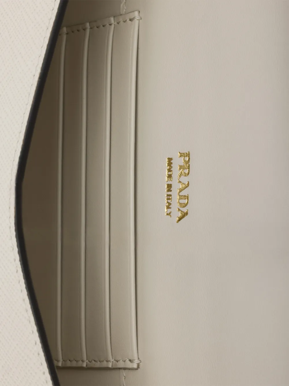 Prada Saffiano leren mini-tas Grijs