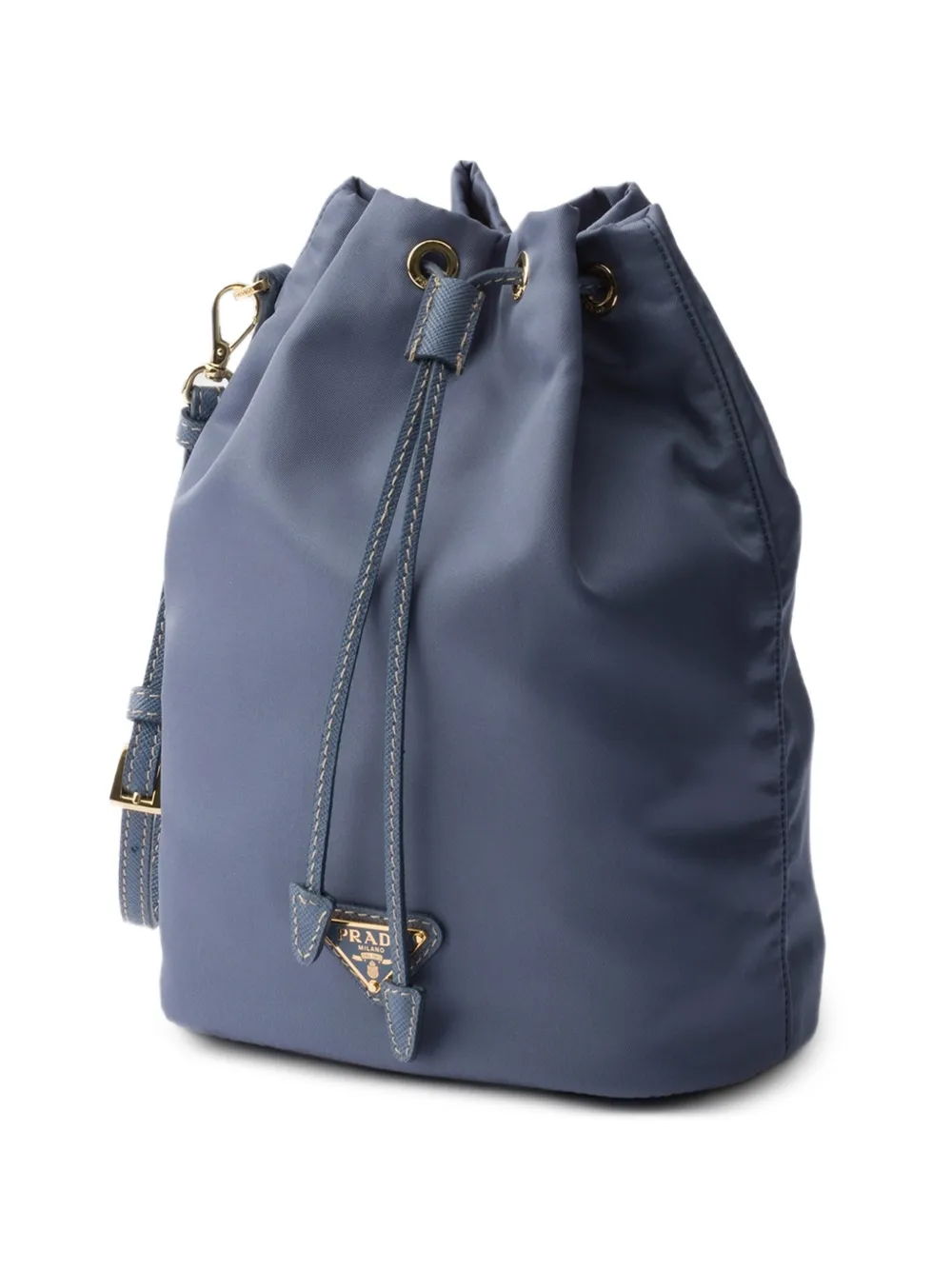  Prada Re-nylon Pouch - Blue 