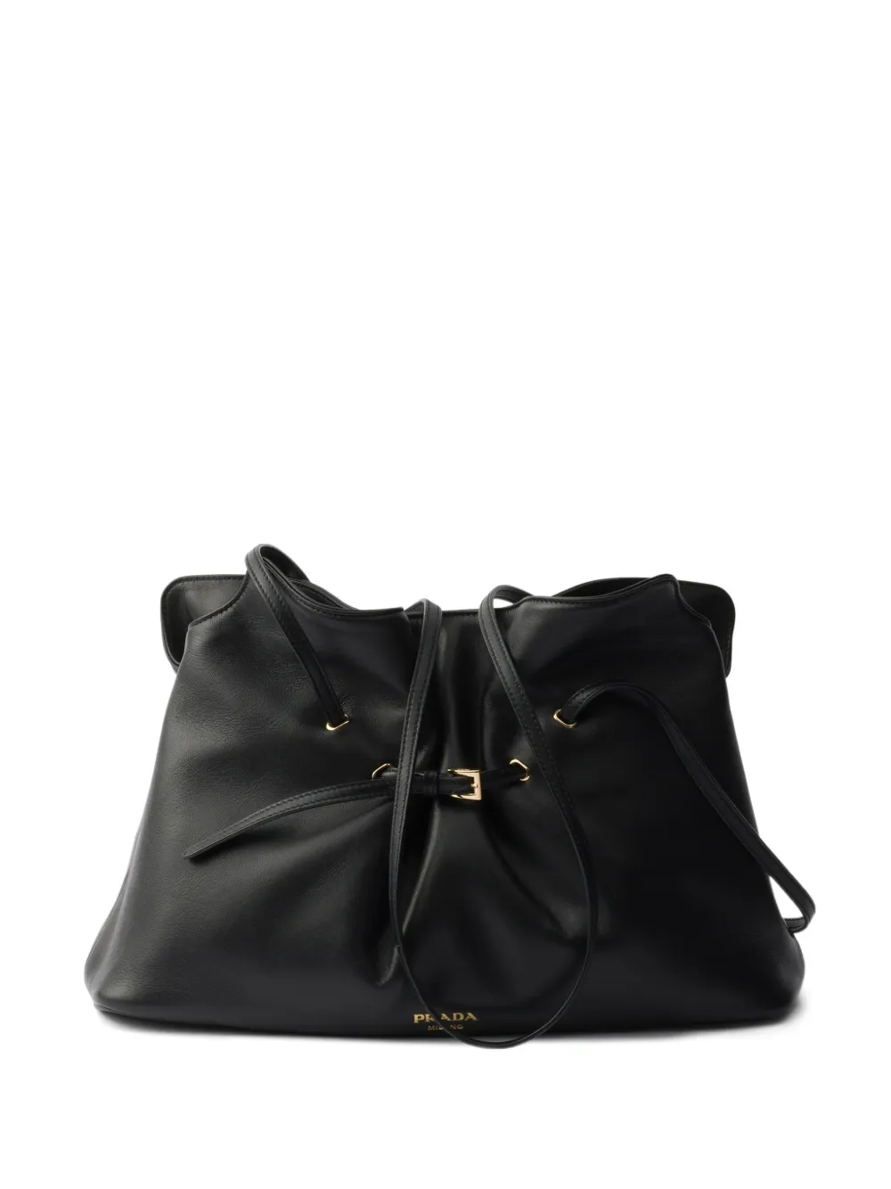 Prada Dada large nappa leather tote bag - Nero