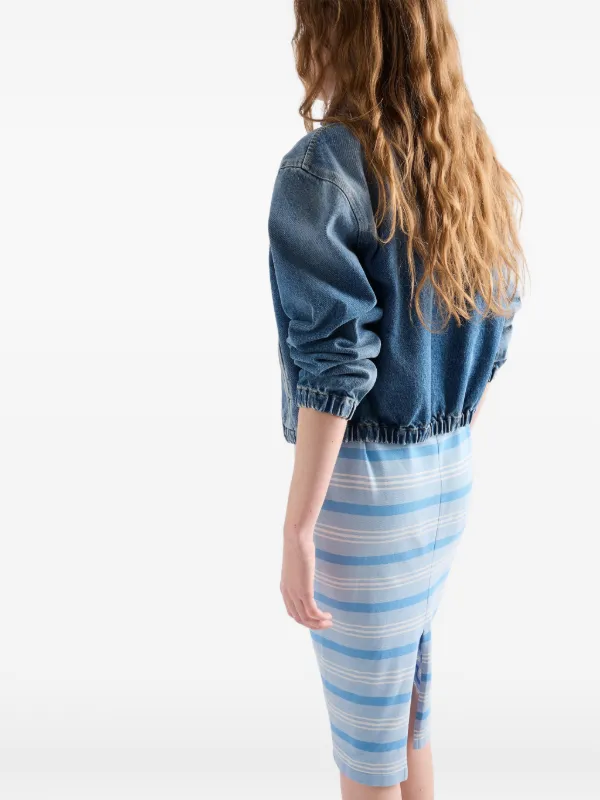 Prada Jaqueta Jeans | Azul | FARFETCH BR
