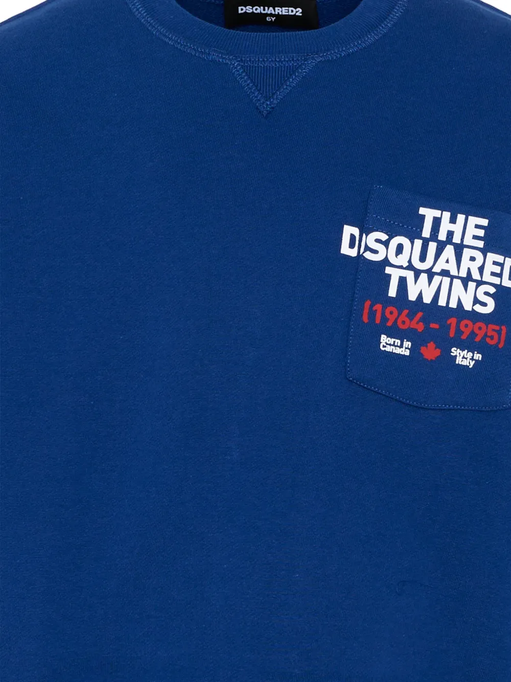  Dsquared2 Kids Sudadera Con Cuello Redondo - Azul 