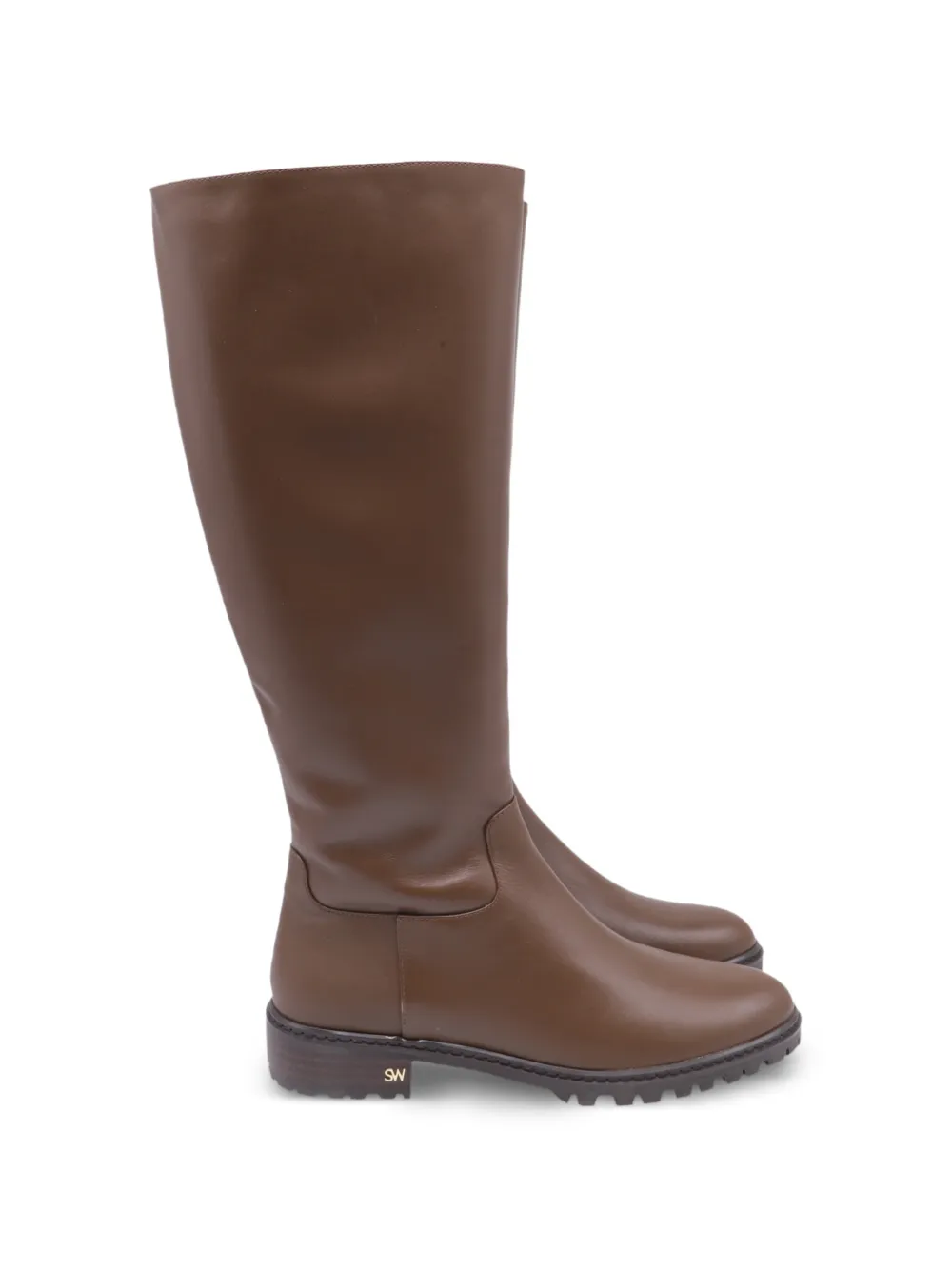 Stuart Weitzman leather boots - Braun