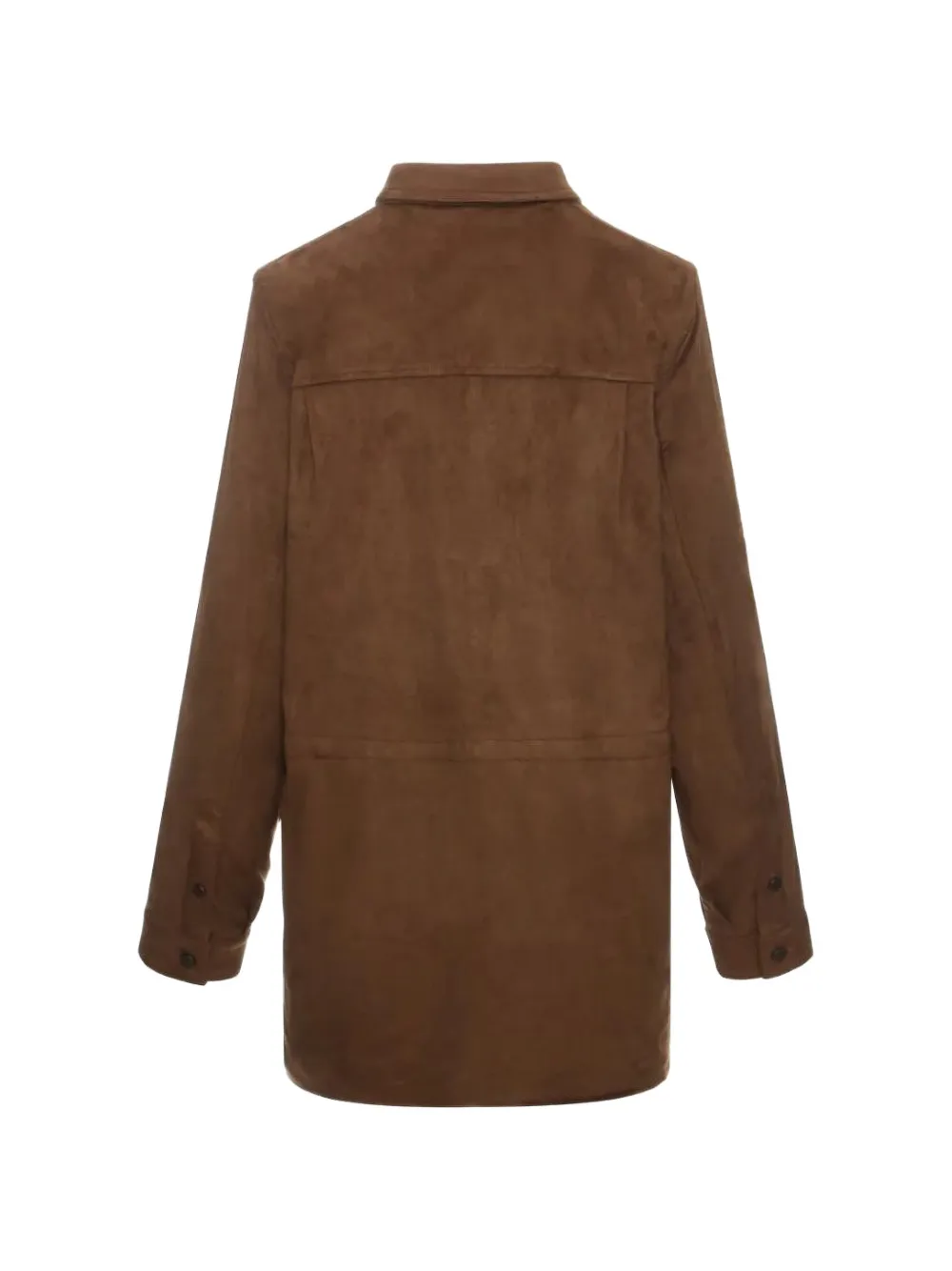  Urbancode Buttoned Parka Camoscio - Brown 