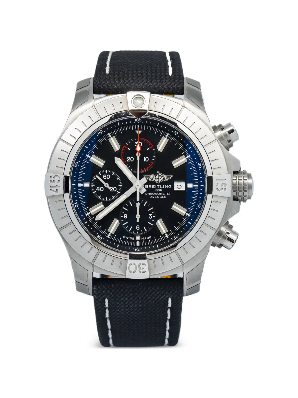 Breitling Super Avenger 48mm watch - Nero