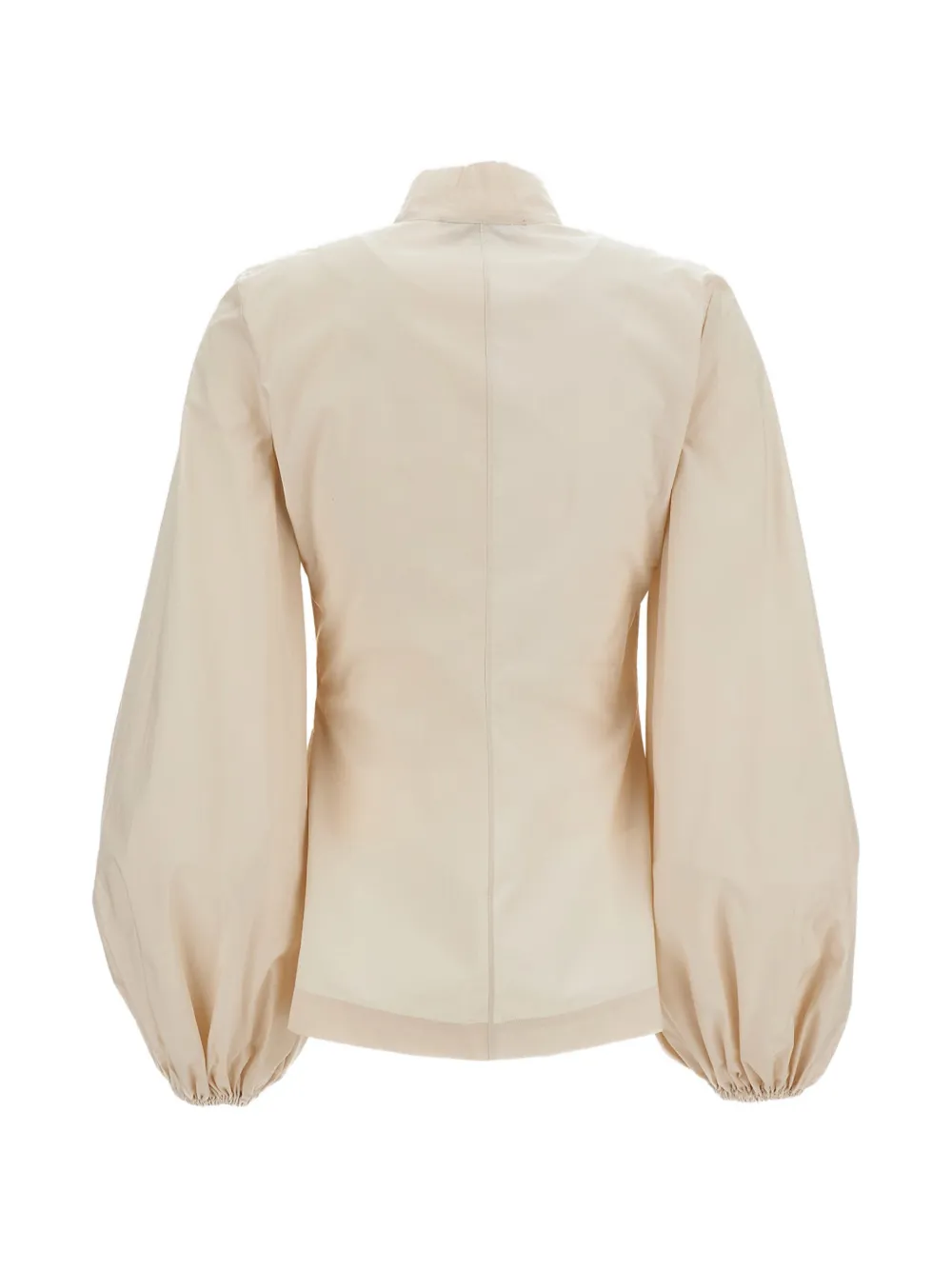  Thelatest Balloon Sleeve Shirt - Neutrals 