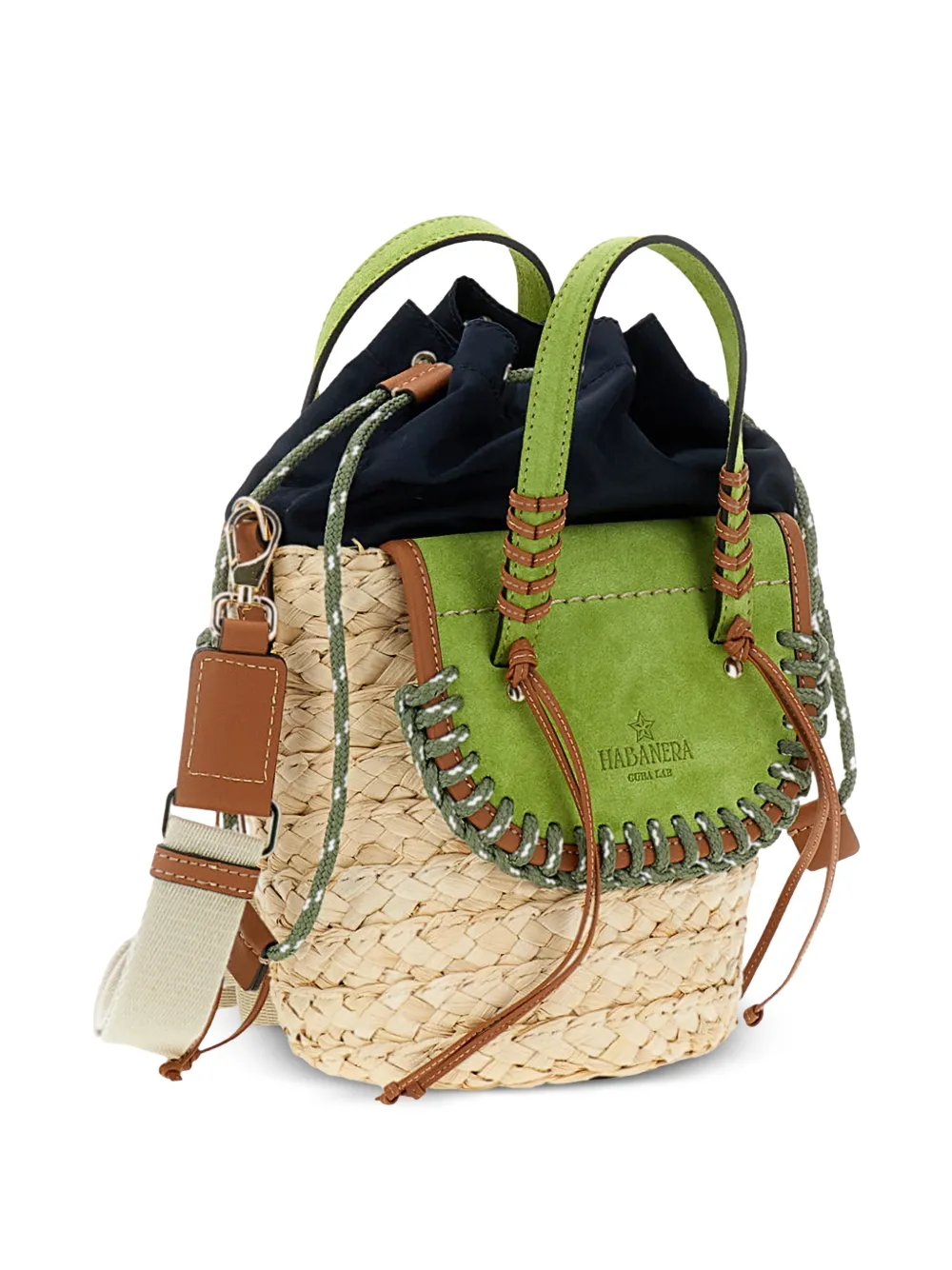  Cuba Lab Habanera Bucket Bag - Neutrals 