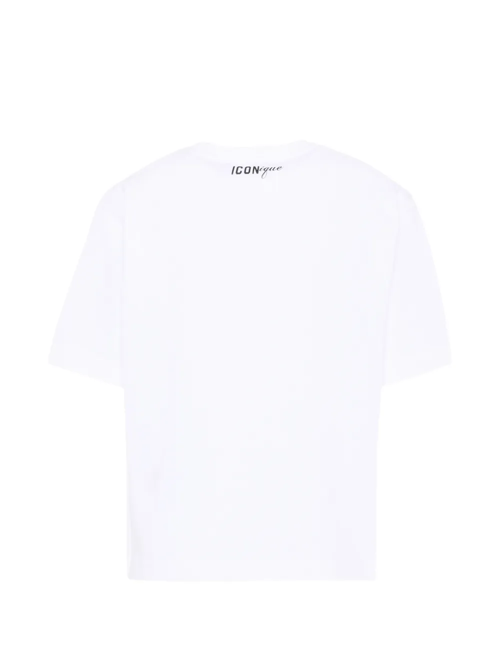 DSQUARED2 KIDS T-shirt met riemprint Wit